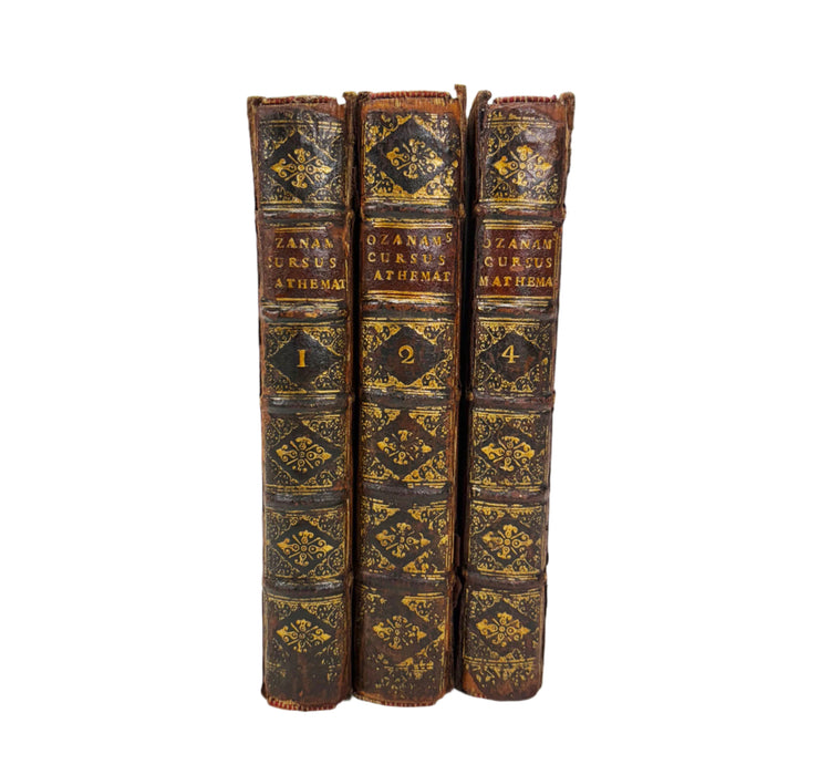 Ozanam's Compleat Course of the Mathematics; Cursus Mathematicus; Or, A Complete Course of the Mathematics, Monsieur Ozanam, London & Oxford, 1712