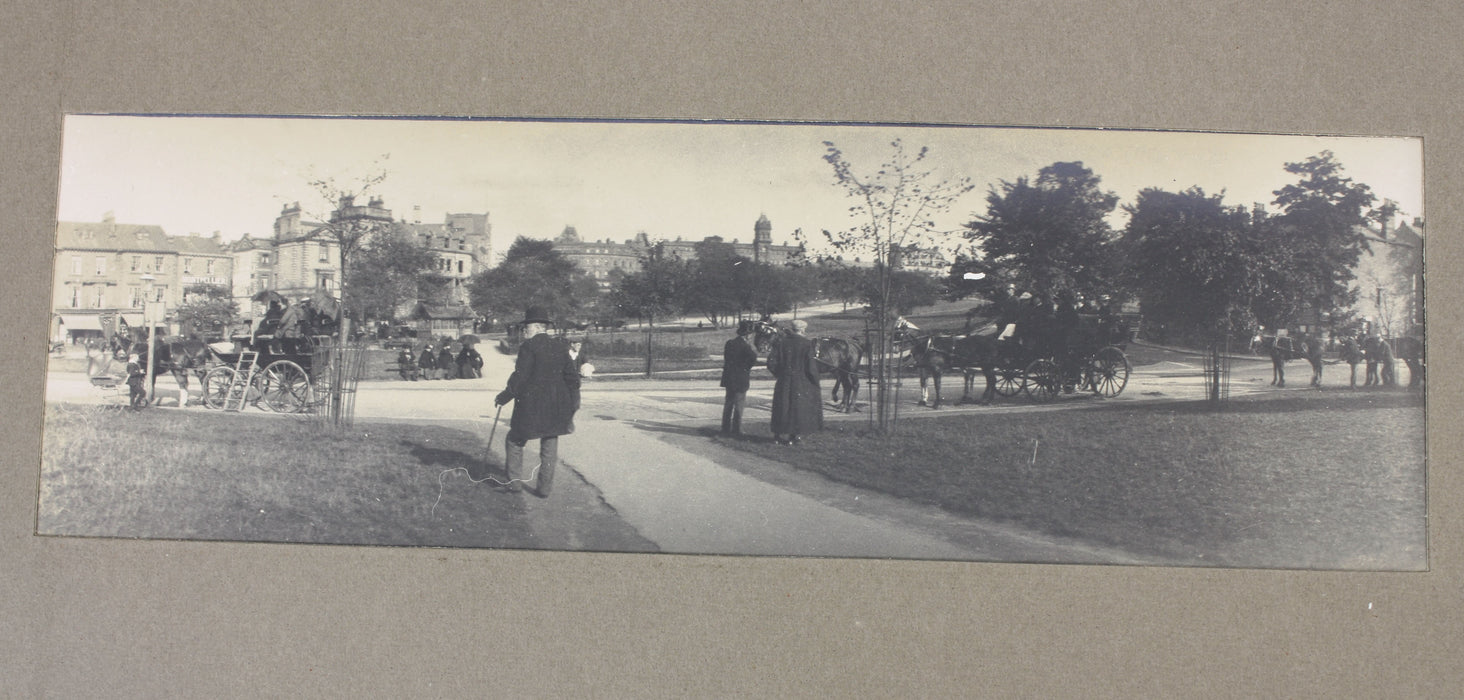 Edwardian Photo Album with 41 unusual Panoramic Photographs, Britain, London, Scotland