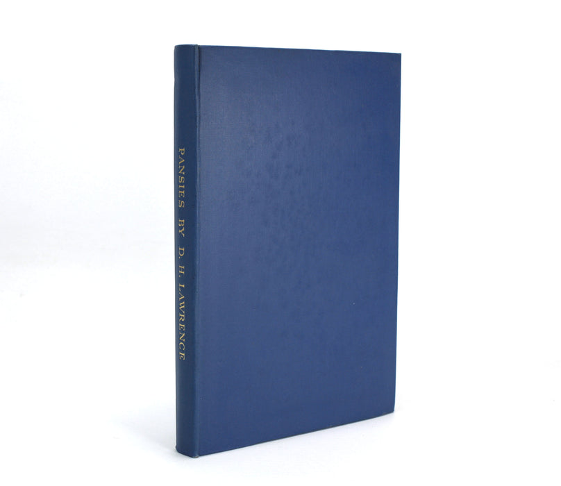 Pansies; Poems by D.H. Lawrence, 1932, with Publisher's leaflet