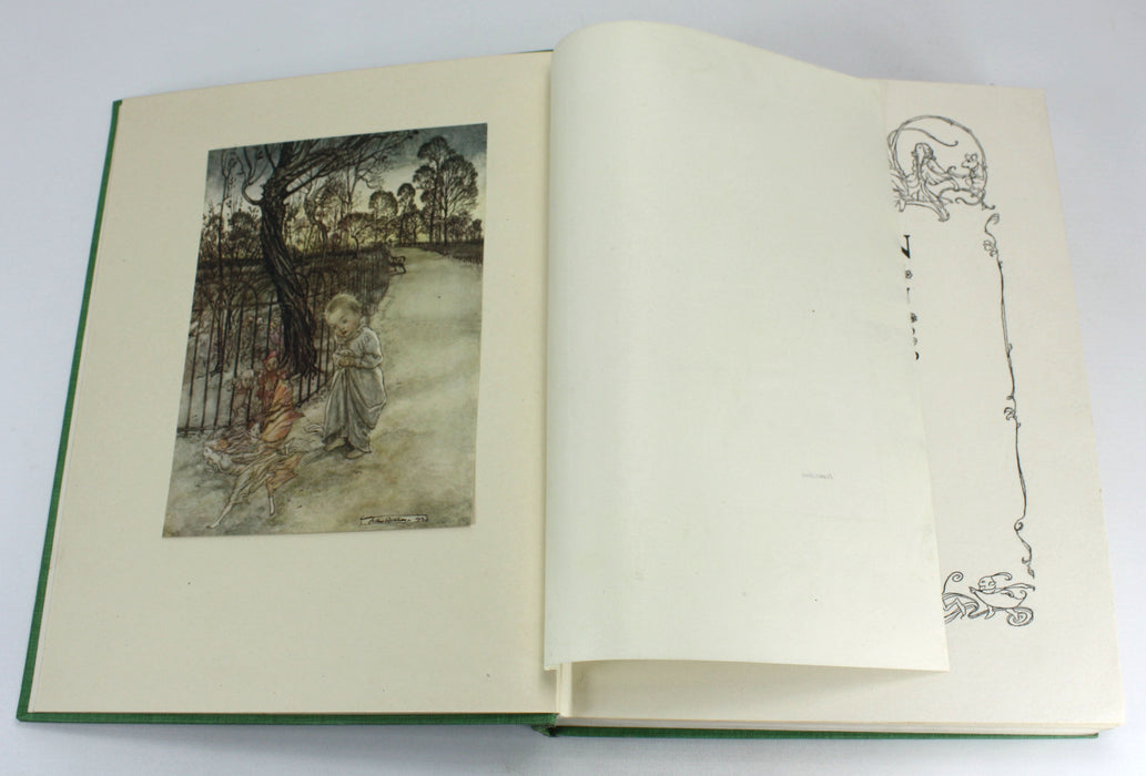 Peter Pan in Kensington Gardens by J.M. Barrie. Illustrated by Arthur Rackham. Hodder & Stoughton, 1912