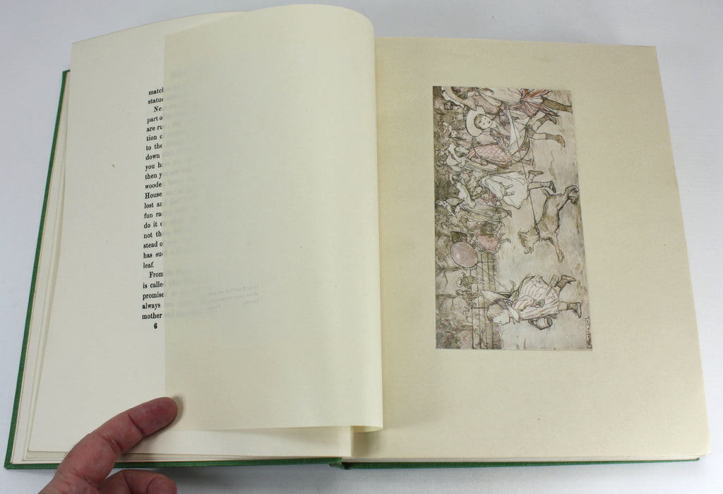 Peter Pan in Kensington Gardens by J.M. Barrie. Illustrated by Arthur Rackham. Hodder & Stoughton, 1912
