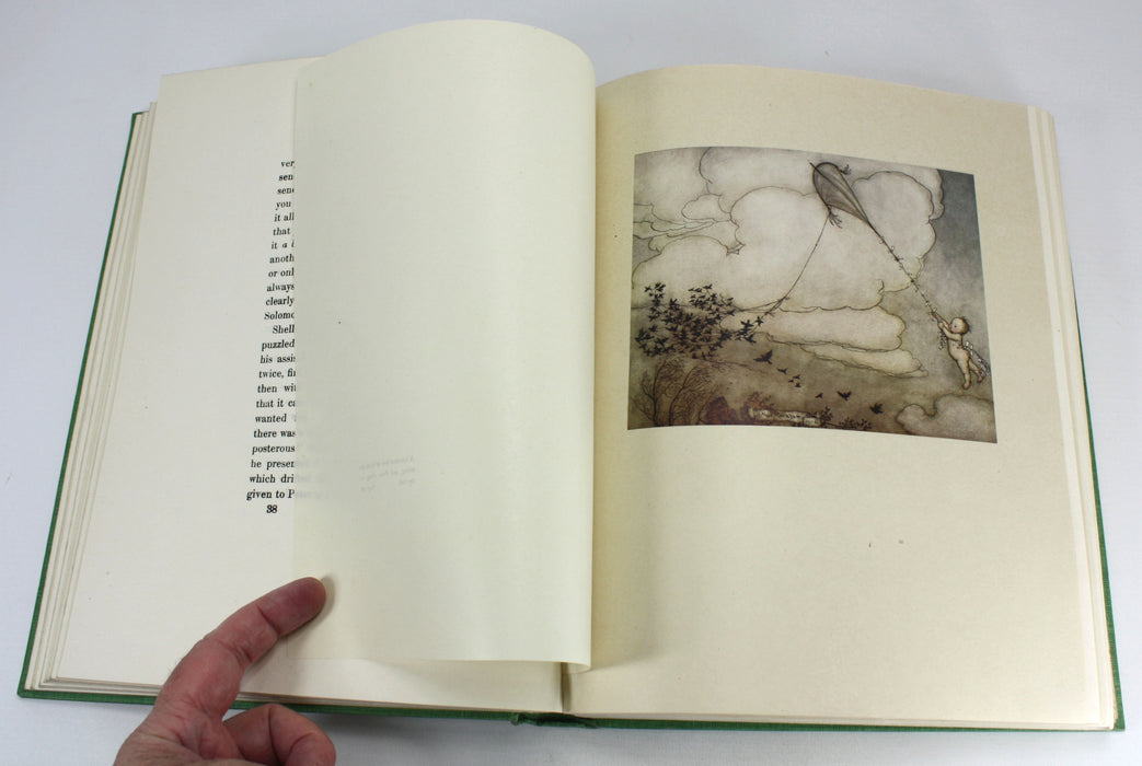 Peter Pan in Kensington Gardens by J.M. Barrie. Illustrated by Arthur Rackham. Hodder & Stoughton, 1912