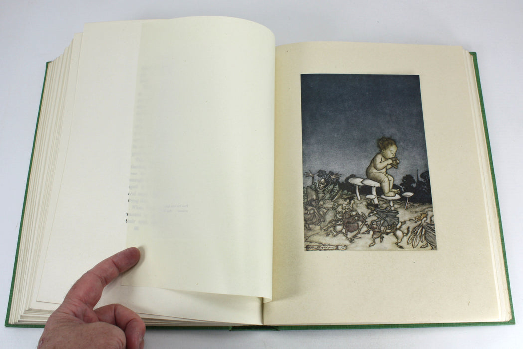 Peter Pan in Kensington Gardens by J.M. Barrie. Illustrated by Arthur Rackham. Hodder & Stoughton, 1912