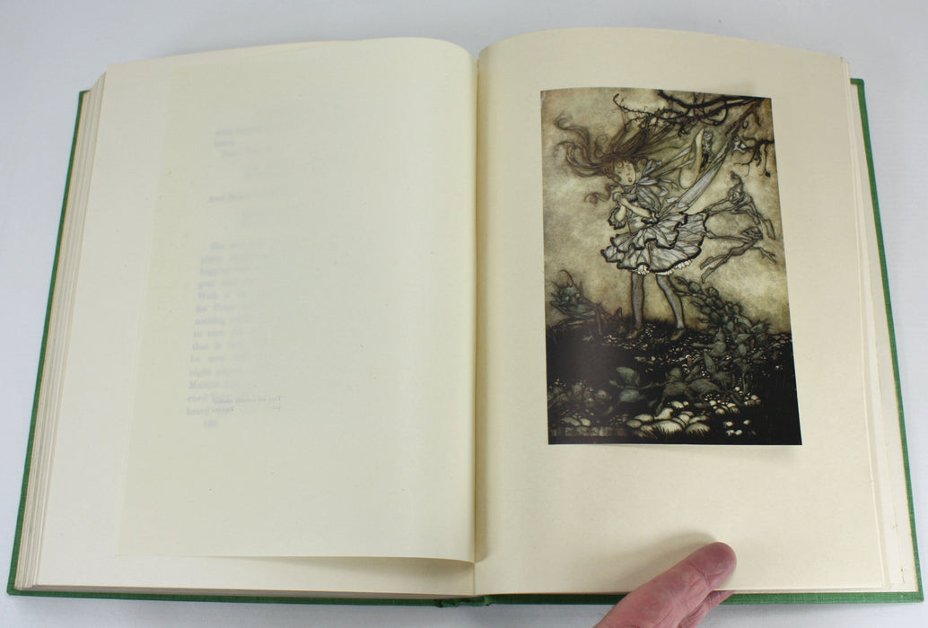 Peter Pan in Kensington Gardens by J.M. Barrie. Illustrated by Arthur Rackham. Hodder & Stoughton, 1912