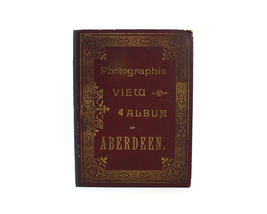 Photographic View Album of Aberdeen, Fold-out 'concertina' style book. c. 1900