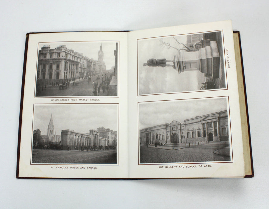 Photographic View Album of Aberdeen, Fold-out 'concertina' style book. c. 1900