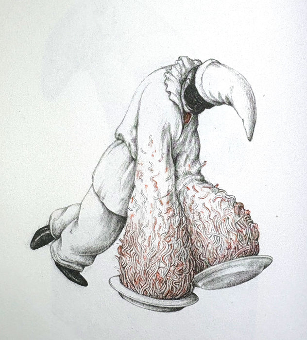 Piccola Pulcinellopedia, Suite, by Luigi Serafini, Longanesi & C, Milano, 1984 first edition