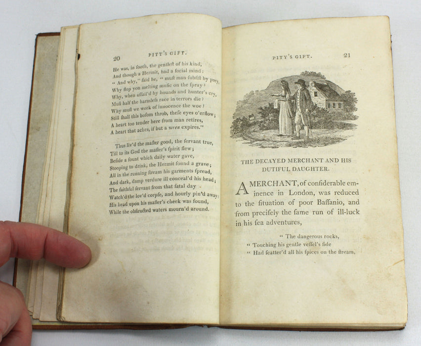 Pity's Gift; A Collection of Interesting Tales, to Excite the Compassion of Youth for the Animal Creation, from the Writings of Mr. Pratt. Selected by a Lady, 1798.