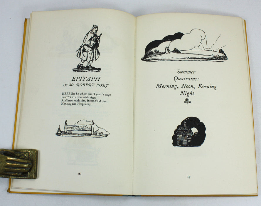 Poems from the Works of Charles Cotton. Newly Decorated by Claude Lovat Fraser, 1922
