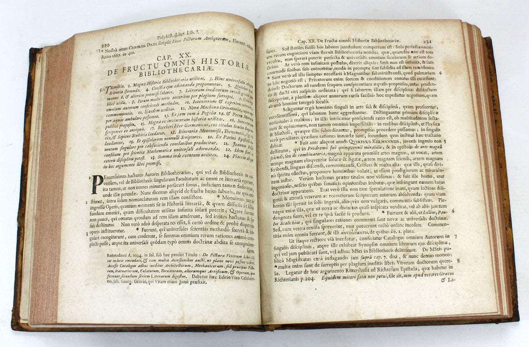 Polyhistor Literarius Philosophicus et Practicus, Danielis Georg Morhof, 1714