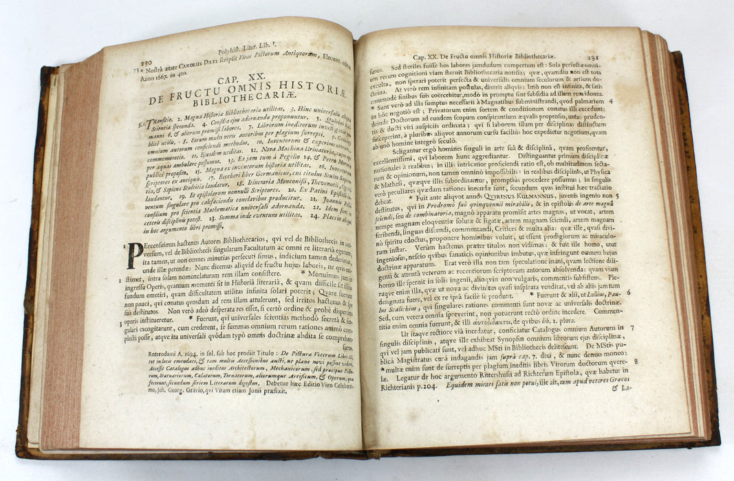 Polyhistor Literarius Philosophicus et Practicus, Danielis Georg Morhof, 1714