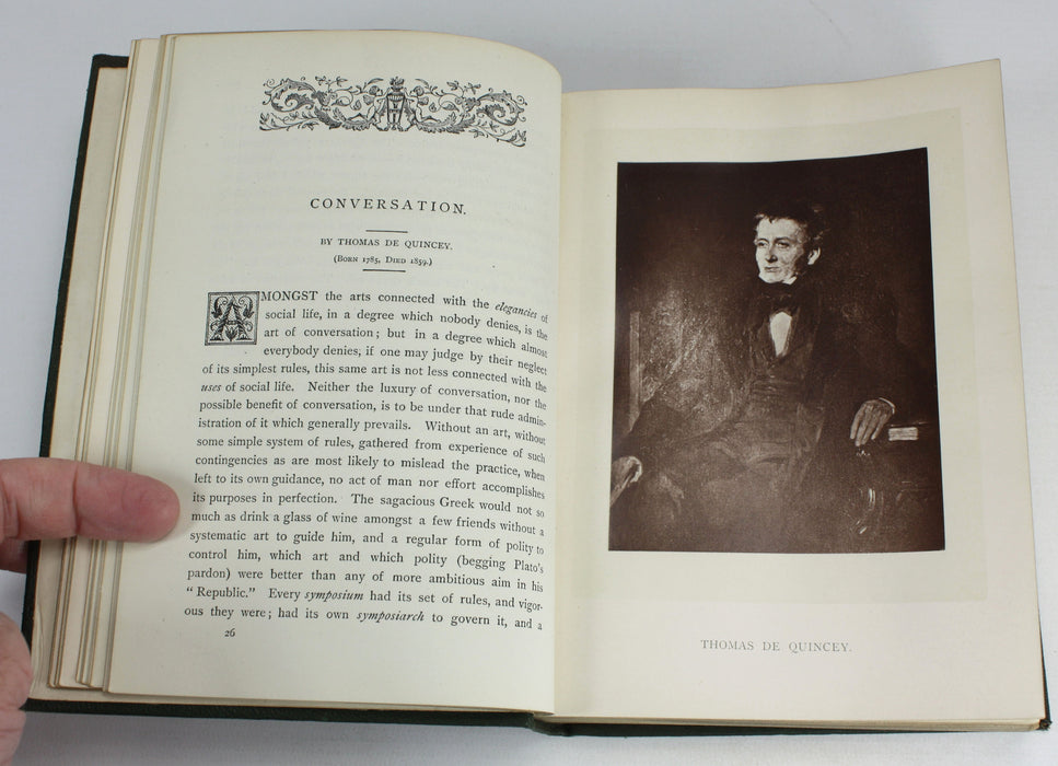 Prose Masterpieces from Modern Essayists, 1920, Sherborne Presentation copy