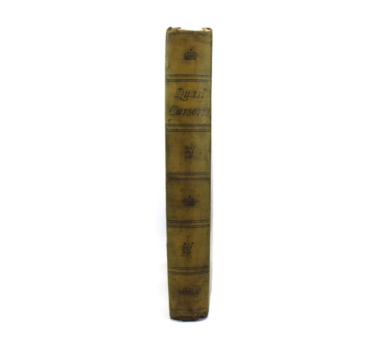 Quasi Cursores; Portraits of the High Officers and Professors of Edinburgh University, Limited Edition, 1884