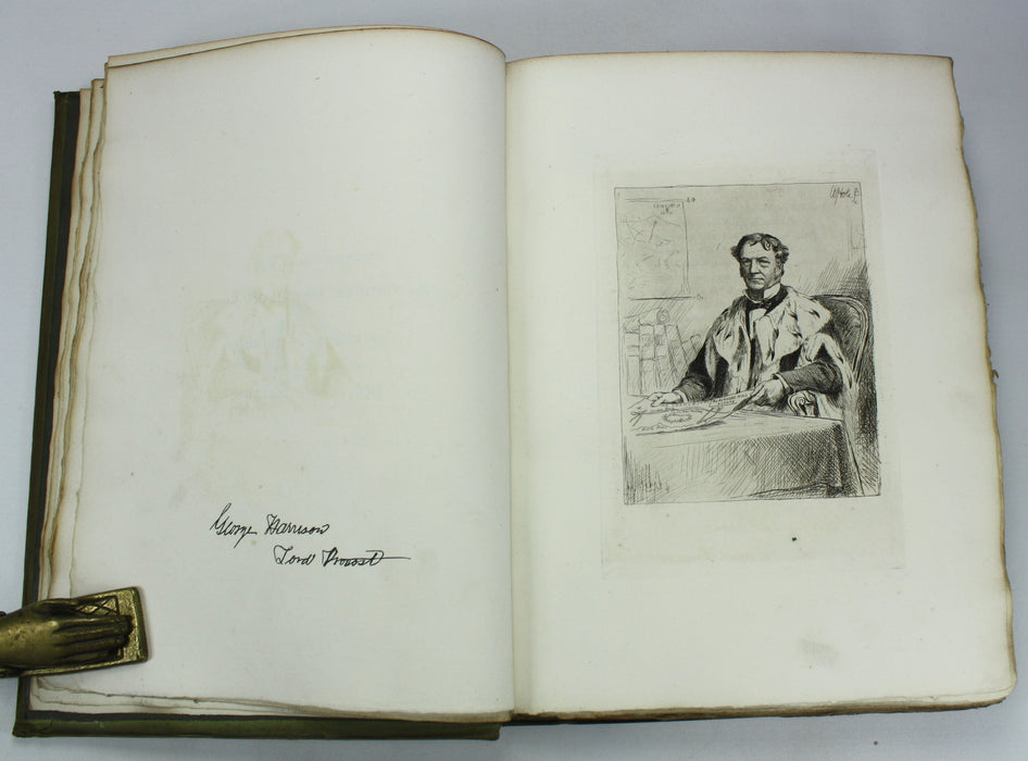 Quasi Cursores; Portraits of the High Officers and Professors of Edinburgh University, Limited Edition, 1884