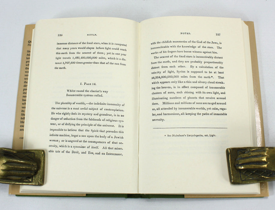 Queen Mab; 1813, Percy Bysshe Shelley, Woodstock Books 1990