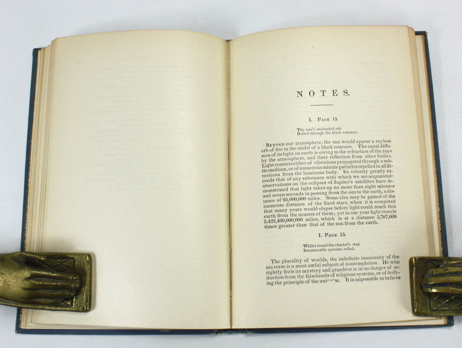 Queen Mab, by Percy Bysshe Shelley; With Notes. Published by J.P. Mendum, Boston, c. 1850