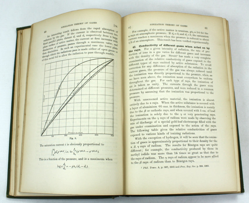 Radio-Activity, Ernest Rutherford, Cambridge, First edition, 1904