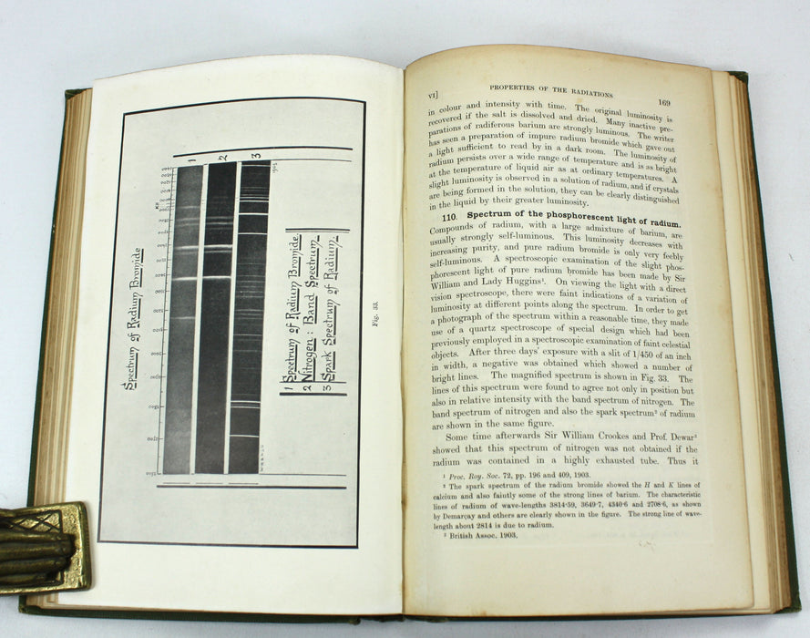 Radio-Activity, Ernest Rutherford, Cambridge, First edition, 1904