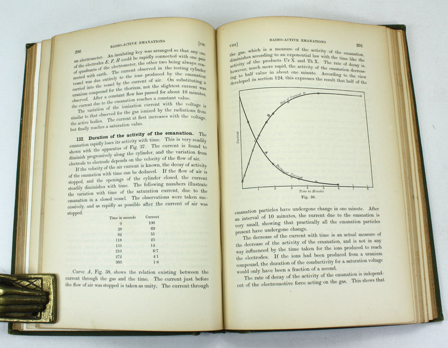 Radio-Activity, Ernest Rutherford, Cambridge, First edition, 1904