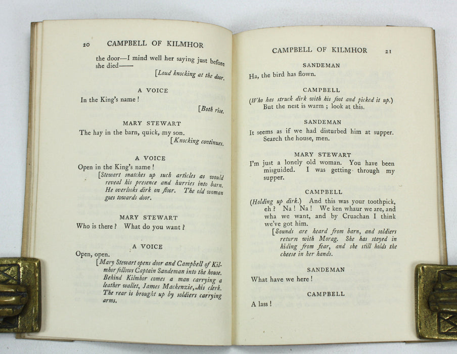 Reperatory Plays by Gowans & Gray; Campbell of Kilmhor, J.A. Ferguson, 1915