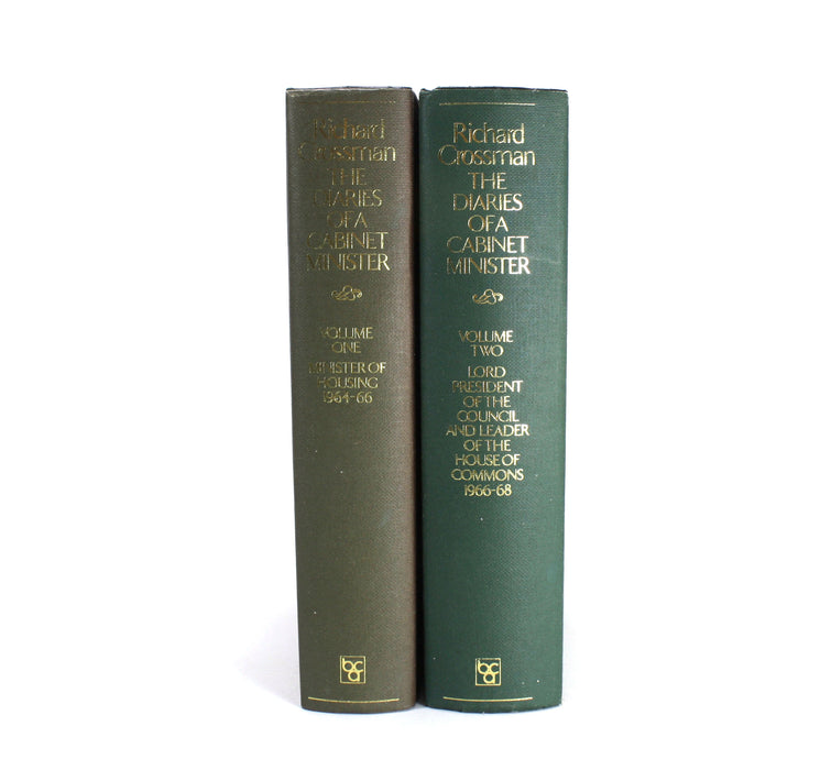Richard Crossman; The Diaries of a Cabinet Minister, 2 Volumes, 1976-1977