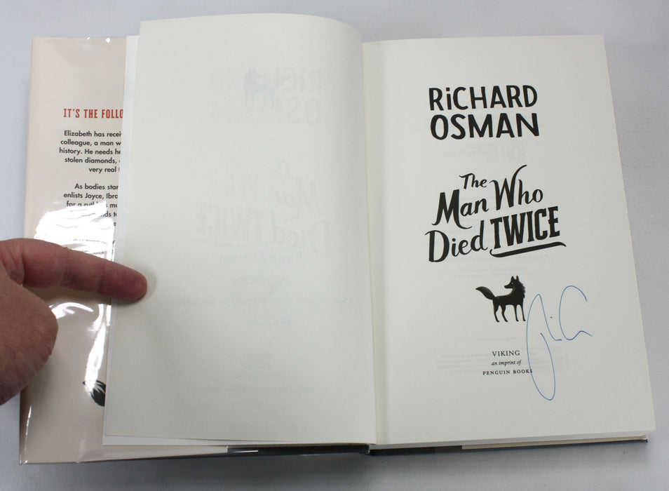 Richard Osman; Thursday Murder Club, Signed & Numbered Goldsboro matching Set of 3