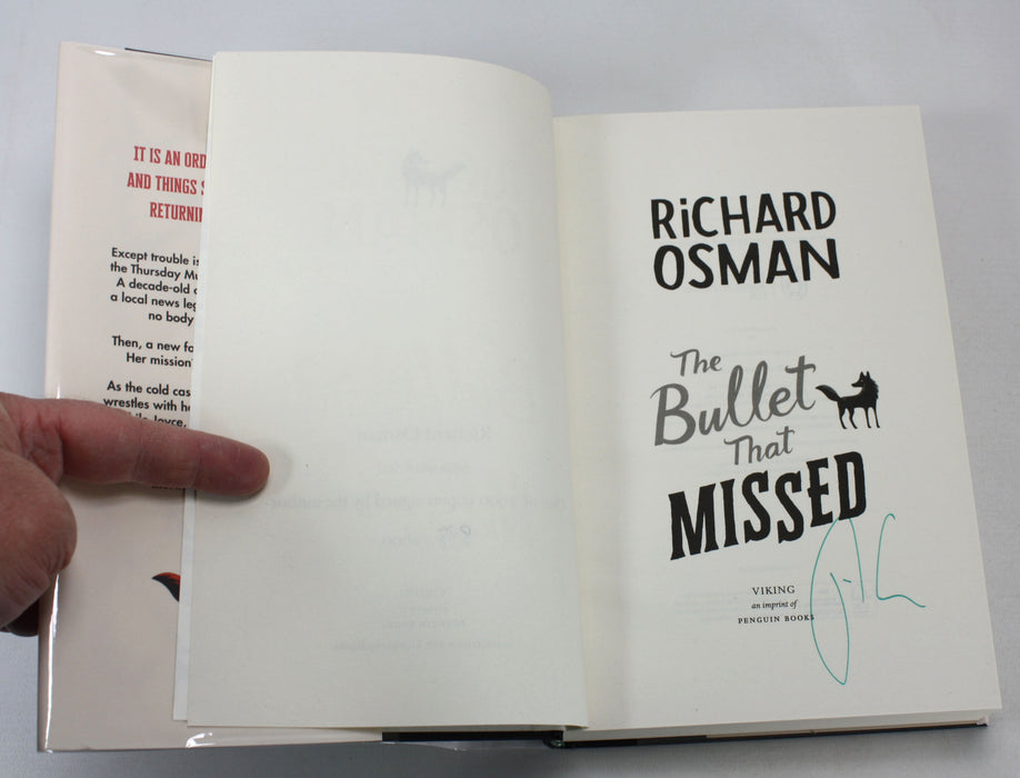 Richard Osman; Thursday Murder Club, Signed & Numbered Goldsboro matching Set of 3