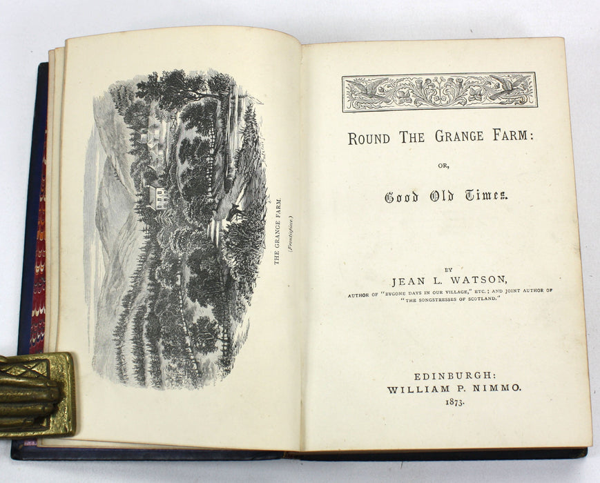 Round the Grange Farm; or, Good Old Times, Jean L. Watson, 1873