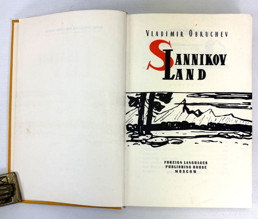 Sannikov Land, Vladimir Obruchev, Foreign Languages Publishing House, Moscow, 1955