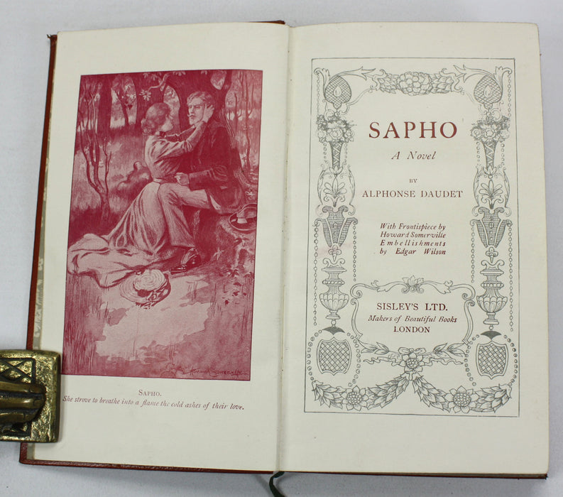Sapho; A novel, Alphonse Daudet, Sisley's Ltd, London