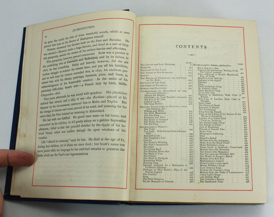 Scott with Photographs; The "Imperial Poets"; The Poetical Works of Sir Walter Scott