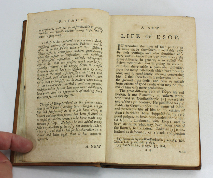 Select Fables of Aesop and Other Fabulists, R. Dodsley, c. 1800.