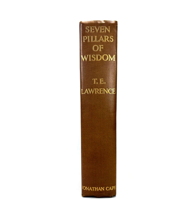 Seven Pillars of Wisdom, T.E. Lawrence, 1935 first General Circulation edition, 1st impression, Jonathan Cape