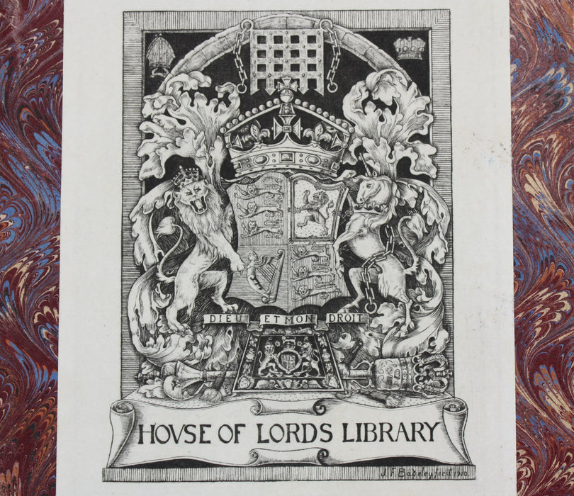 Shakspere's Hamlet, the First Quarto, 1603, A Facsimile in Photo-Lithography by William Griggs, Frederick J. Furnivall, c. 1881. House of Lords Library copy with theatre production notation
