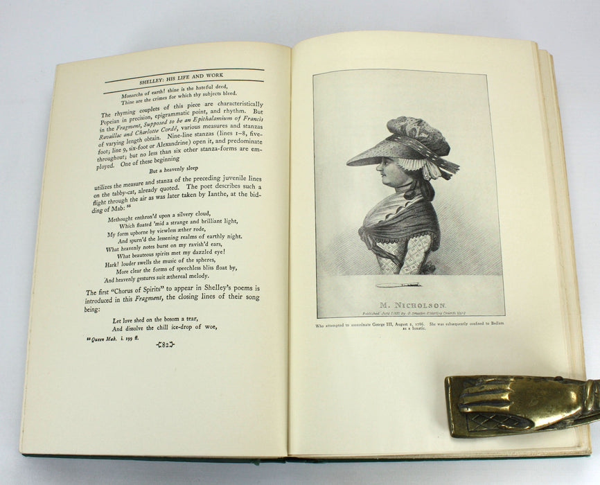 Shelley His Life and Work, Walter Edwin Peck, 1927, 2 Vols