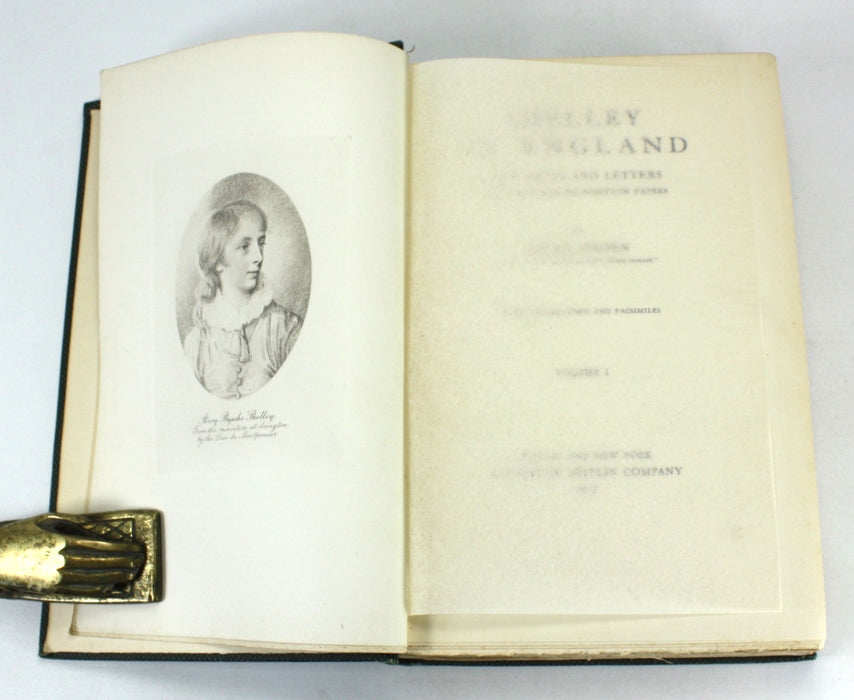 Shelley in England; New Facts and Letters from the Shelley-Whitton Papers, Roger Ingpen, 1917