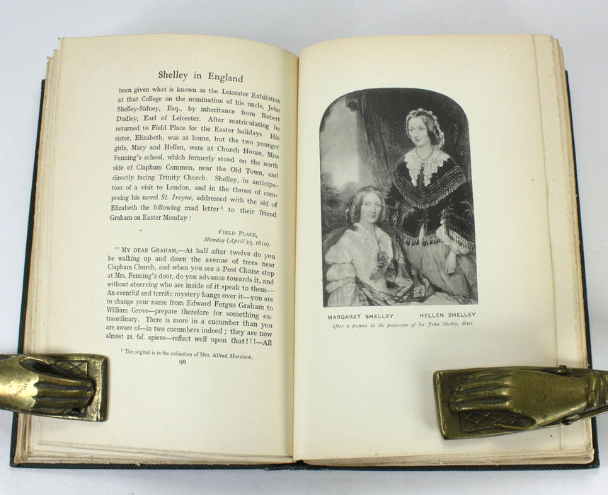 Shelley in England; New Facts and Letters from the Shelley-Whitton Papers, Roger Ingpen, 1917