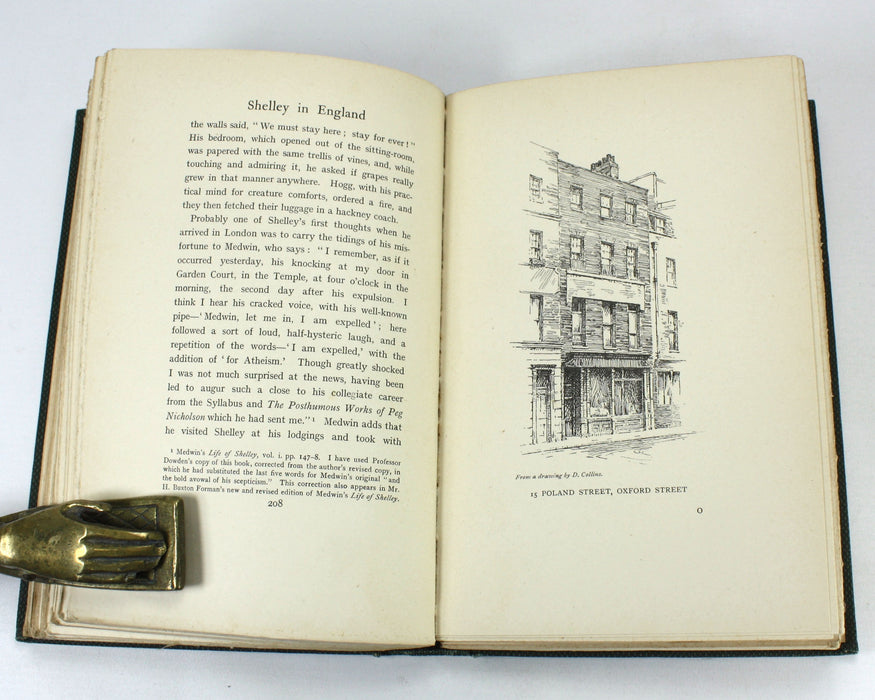 Shelley in England; New Facts and Letters from the Shelley-Whitton Papers, Roger Ingpen, 1917
