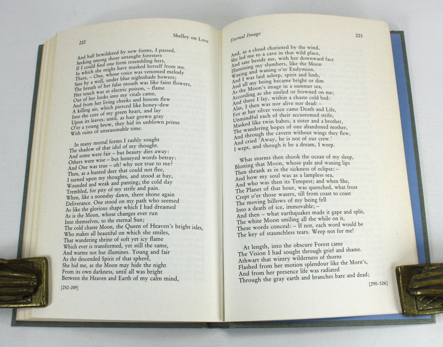 Shelley on Love; An Anthology, Richard Holmes, 1980, signed with letter