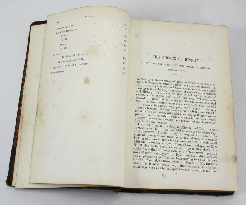 Short Studies on Great Subjects, James Anthony Froude, 1867