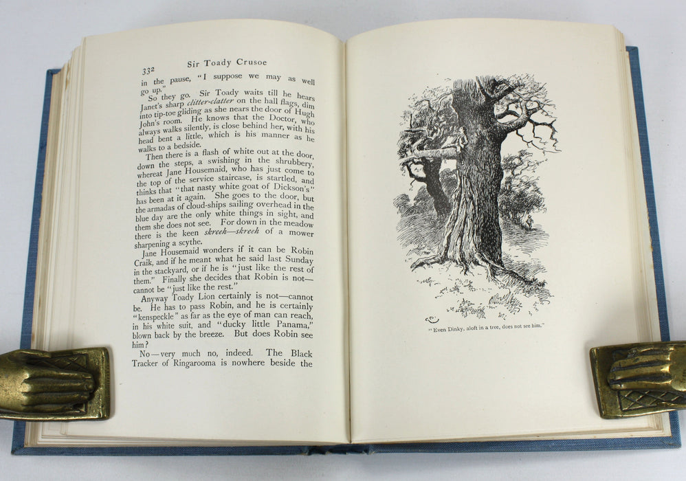 Sir Toady Crusoe, S.R. Crockett, 1905. With scarce dustjacket.