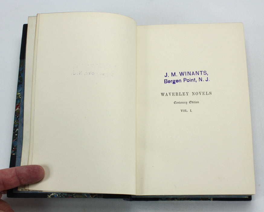 Sir Walter Scott, The Waverley Novels Centenary Edition set, exceptional 1871 fine Zaehnsdorf binding
