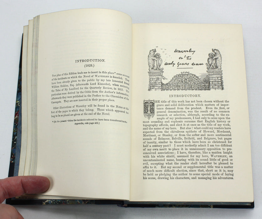 Sir Walter Scott, The Waverley Novels Centenary Edition set, exceptional 1871 fine Zaehnsdorf binding