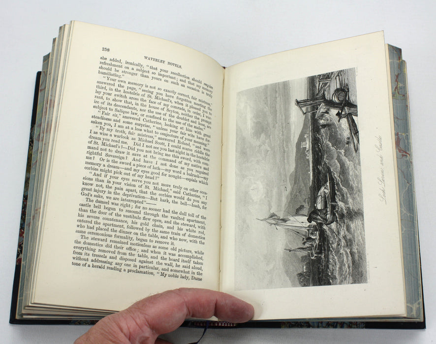 Sir Walter Scott, The Waverley Novels Centenary Edition set, exceptional 1871 fine Zaehnsdorf binding