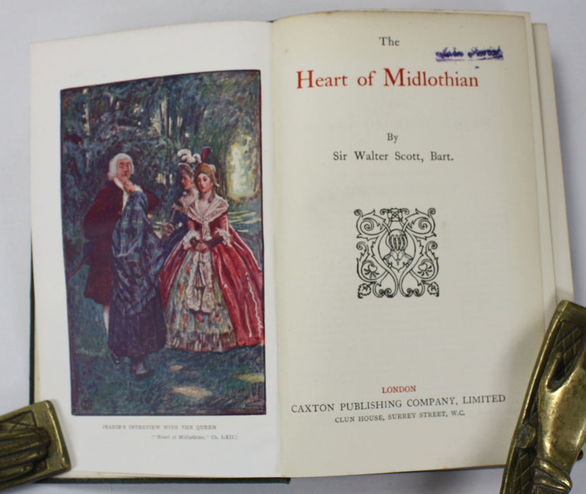 Sir Walter Scott; The Waverley Novels, The Melrose edition, Caxton Publishing, 27 Volumes complete, c. 1910