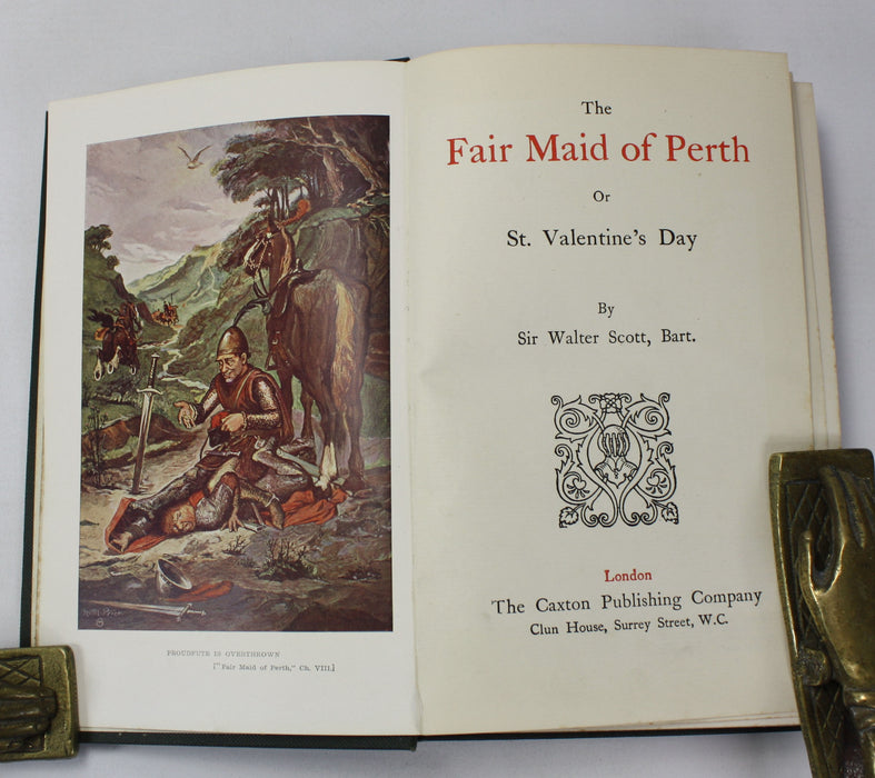 Sir Walter Scott; The Waverley Novels, The Melrose edition, Caxton Publishing, 27 Volumes complete, c. 1910