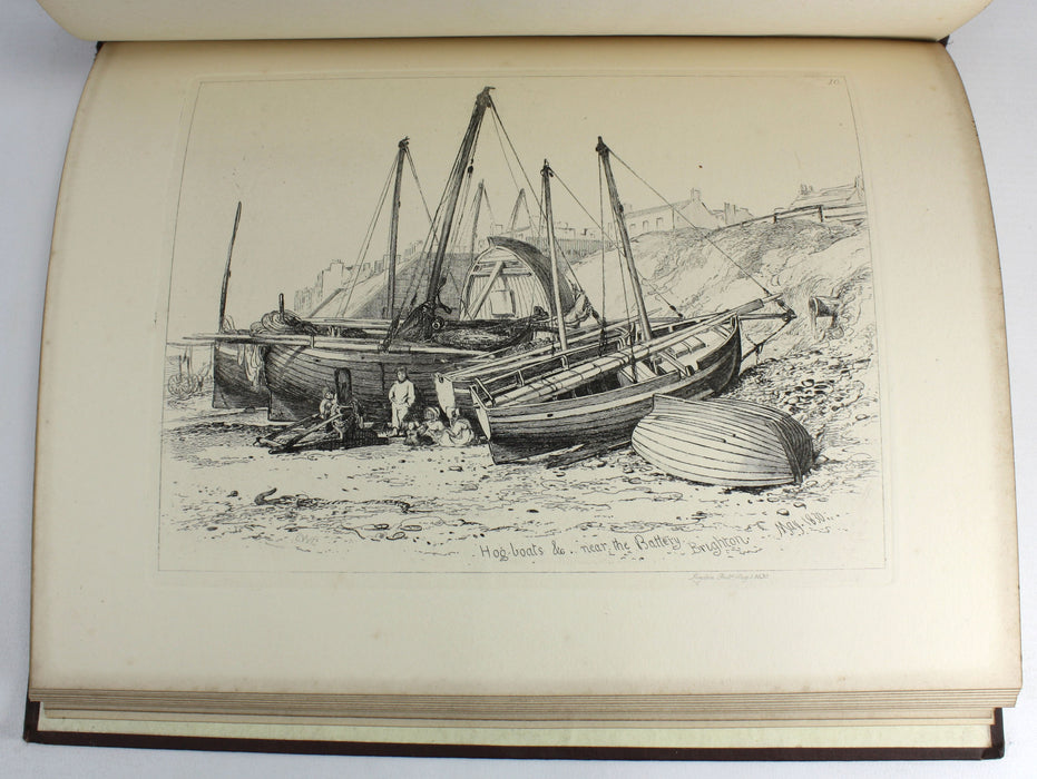Sixty Five Plates of Shipping and Craft, E.W. Cooke, 1829