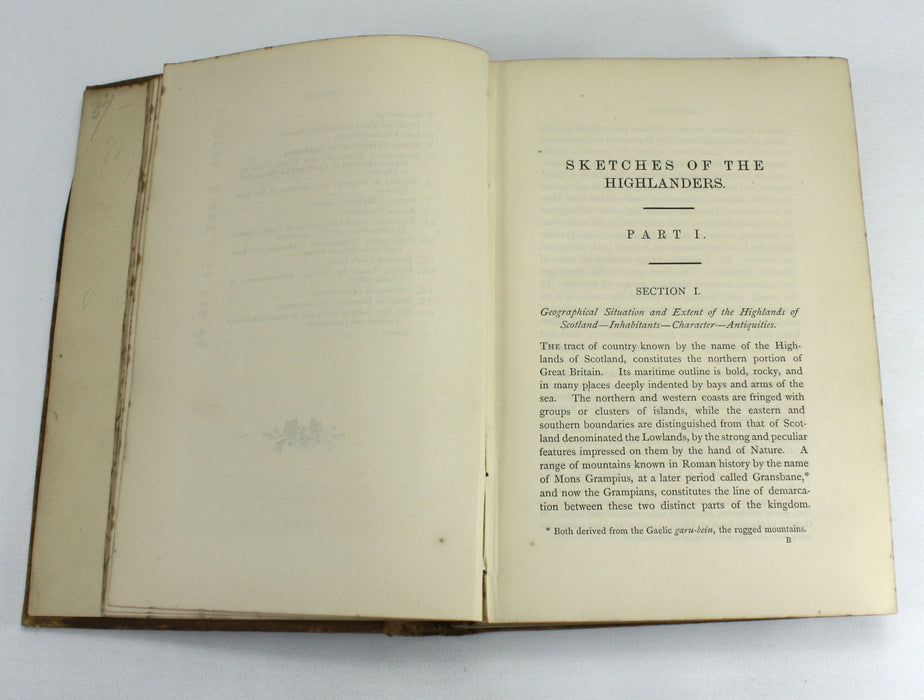 Sketches of the Character, Institutions, and Customs of the Highlanders of Scotland, Major-General David Stewart, 1885
