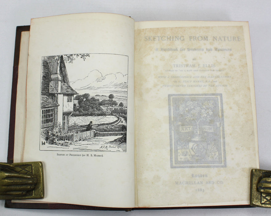Sketching from Nature; A Handbook for Students and Amateurs, Tristram J. Ellis, 1883