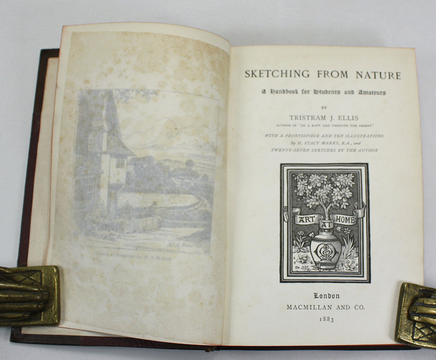 Sketching from Nature; A Handbook for Students and Amateurs, Tristram J. Ellis, 1883